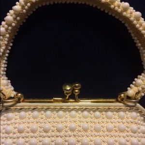 Vintage Bags - Vintage Faux Pearl Bag Vintage Bags - Vintage Faux Pearl Bag